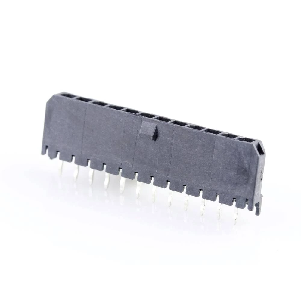 Molex ugradna standardna letva s muškim kontaktima Ukupan broj polova 12 Raster: 3.00 mm 436501217 1 St. Tray slika