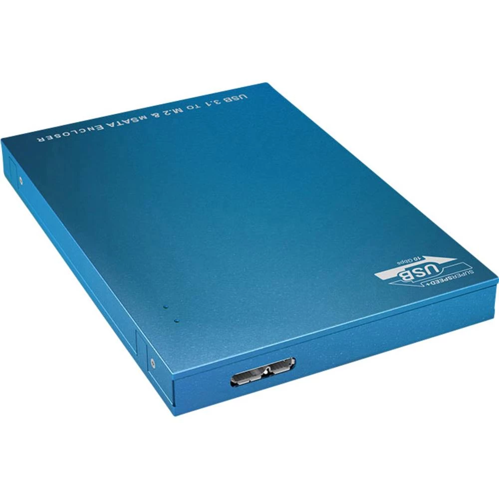 ICY BOX IB-187 M.2 kućište za tvrdi disk, mSATA kučište za tvrdi disk USB 3.1 slika