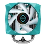 Iceberg IceSLEET X5 procesor Zračno hlađenje 12 cm krom, tirkiz 1 kom. Iceberg Thermal IceSLEET X5 CPU hladnjak sa ventilatorom