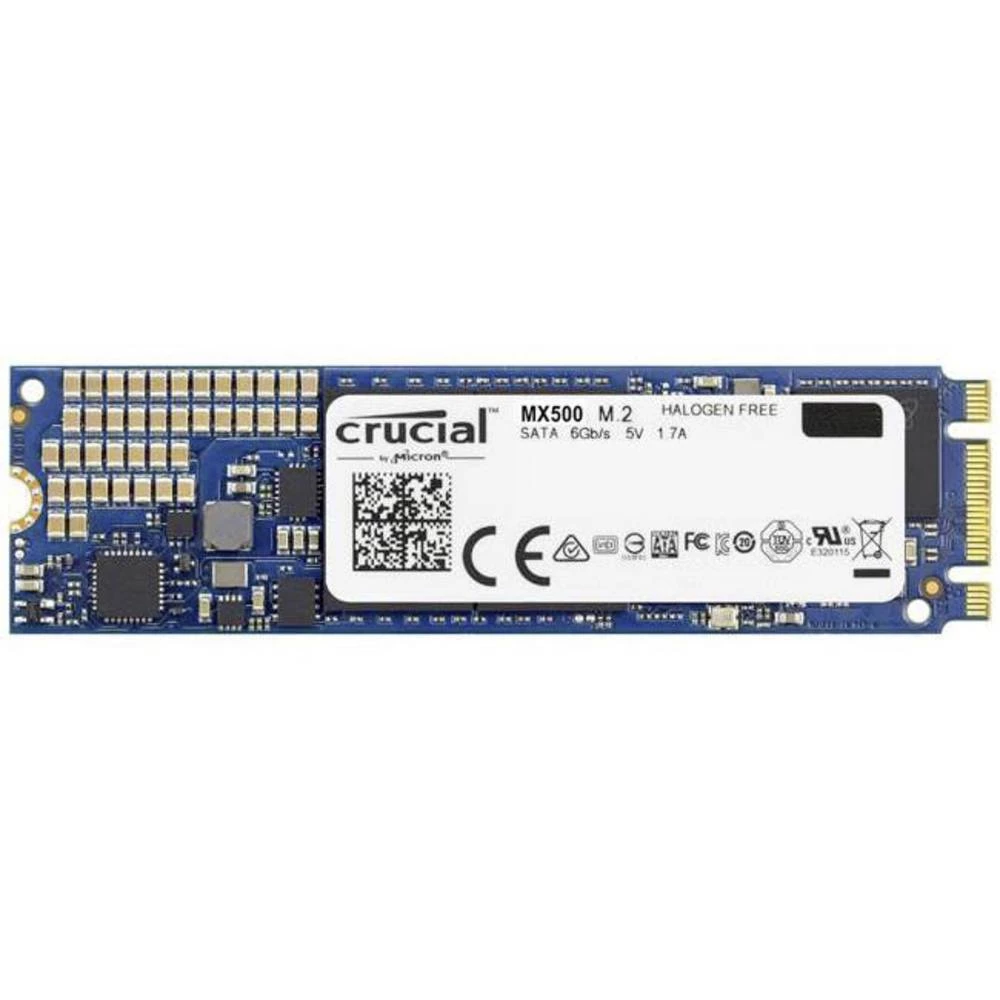 Unutarnji SATA M.2 SSD 2280 1 TB Crucial MX500 Maloprodaja CT1000MX500SSD4 M.2 slika