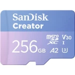 SanDisk Creator microsdxc kartica maloprodaja 256 GB A2 Application Performance Class, UHS-I U3, v30 Video Speed Class u