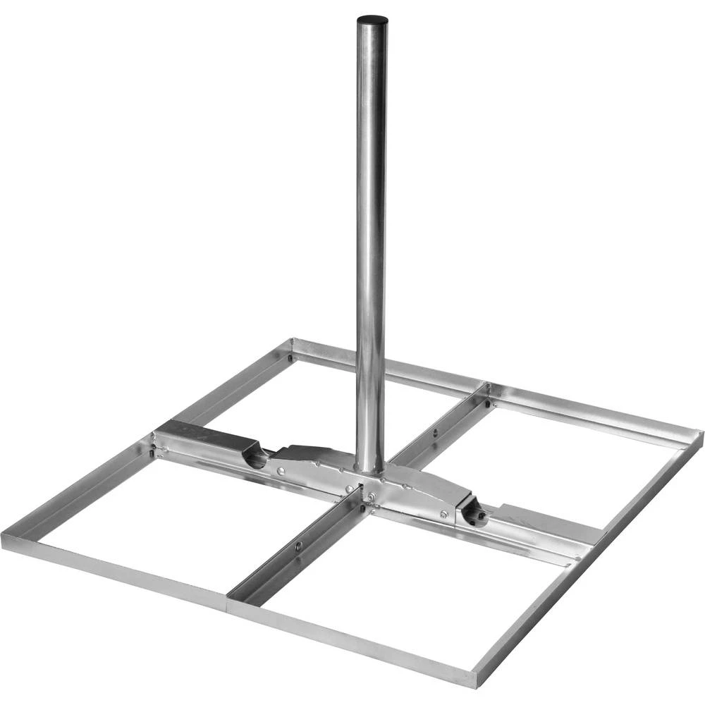 SAT postolje A.S. SAT Goliat Pogodno za veličinu zrcala: &Oslash; do 80 cm Nagibni Srebrna slika