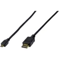 Digitus HDMI prikljuèni kabl [1x HDMI-utikaè - 1x HDMI-utikaè D Micro] 1 m crna slika