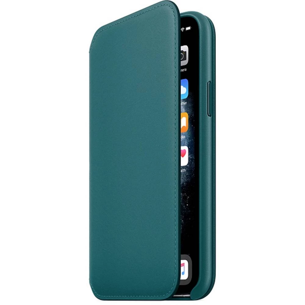 Apple iPhone 11 Pro Leather Folio leder case iPhone 11 Pro paun slika