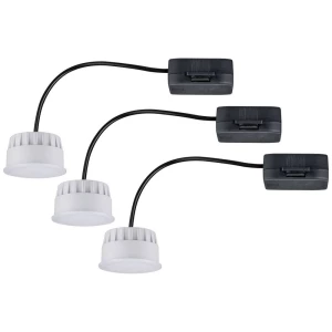 LED modul ugradne svjetiljke 3-Step-Dim Choose Coin set od 3 okrugla 50mm Coin 3x6W 3x470lm 230V 2700K saten Paulmann  LED ugradno svjetlo za kupaonicu   Energetska učinkovitost 2021: G (A - G) LED... slika