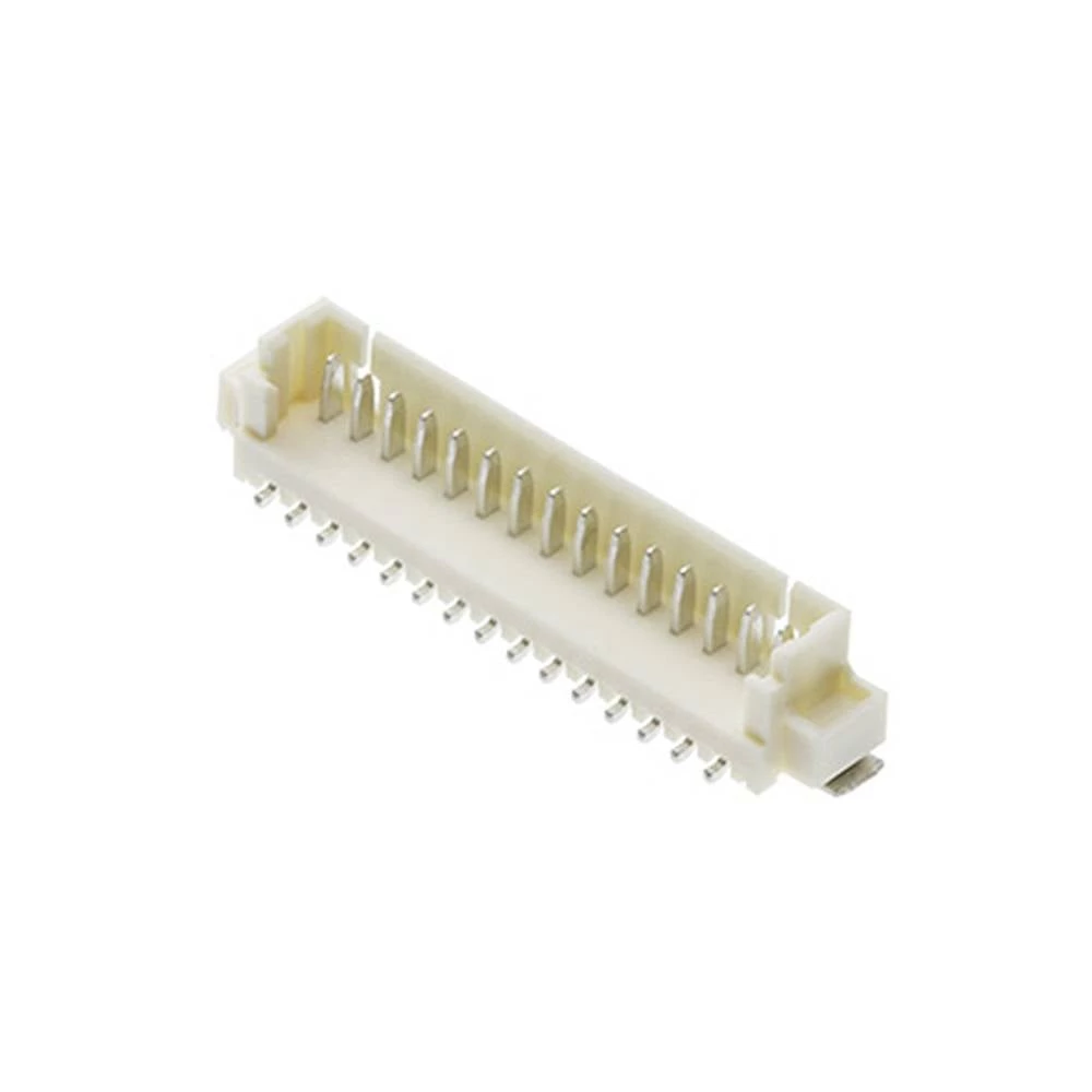 Molex ugradna standardna letva s muškim kontaktima Ukupan broj polova 4 Raster: 1.25 mm 533980476 1 St. Tape on Full ree slika