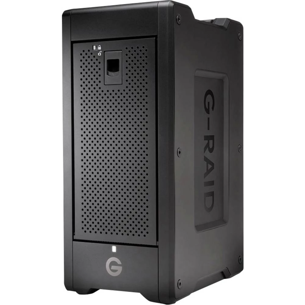 SanDisk Professional G-Raid Shuttle 8 144 TB vanjski tvrdi disk 8,9 cm (3,5 inča) USB 3.2 gen. 2 (USB 3.1), Thunderbolt 3 crna SDPH48H-144T-MBAAB slika