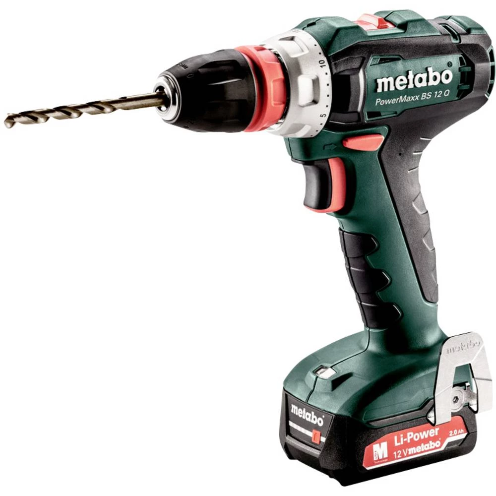 Metabo 601037500 akumulatorska bušilica 12 V 2 Ah li-ion slika