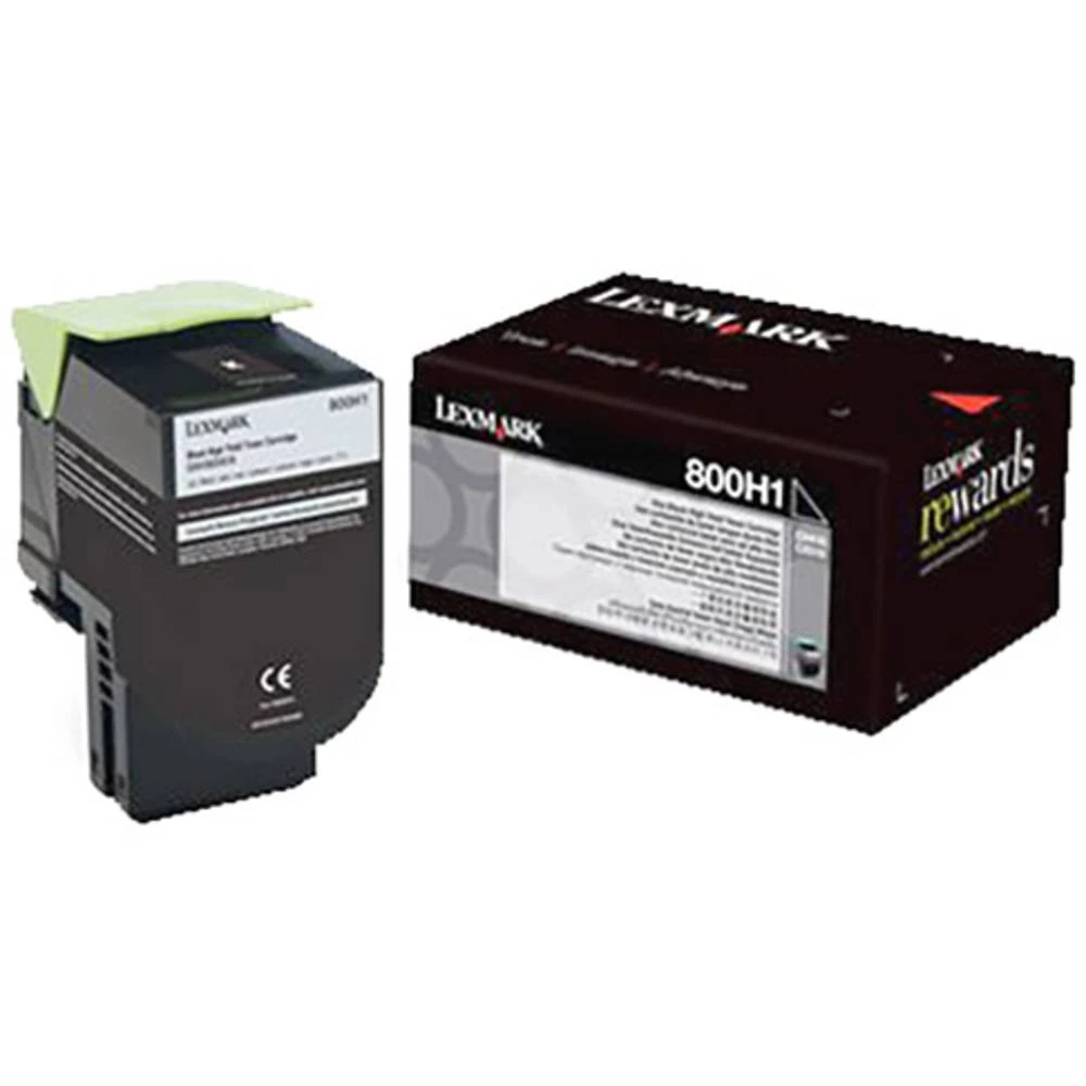 Lexmark Toner 800H1 CX410 80C0H10 Original Crn 4000 Stranica slika