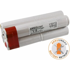 Baterija za medicinsku tehniku Akku Med Zamjenjuje originalnu akumul. bateriju GA626-1400 9.6 V 1400 mAh slika