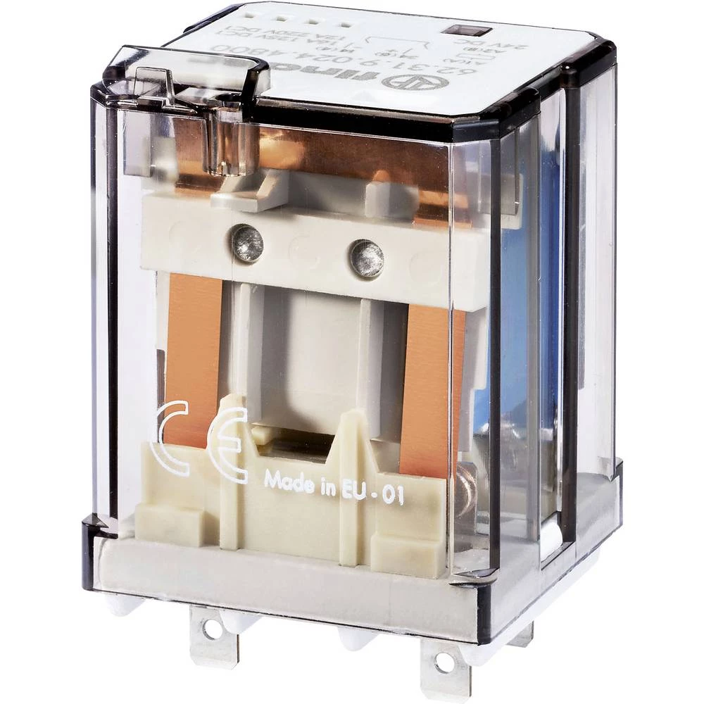 Finder 62.31.9.060.4800 utični relej 60 V/DC 16 A 1 zatvarač 10 St. slika