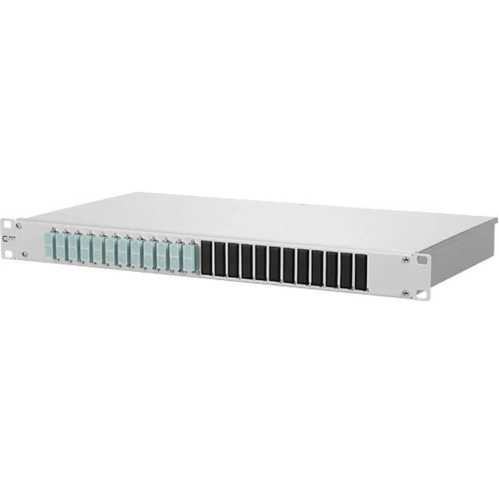 12 ulaza Patch Panel za optičke kablove Metz Connect 150250BA12-E SC 1 U slika