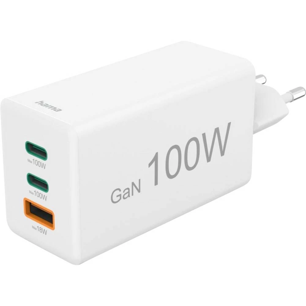 Hama USB punjač 100.00 W bijela slika