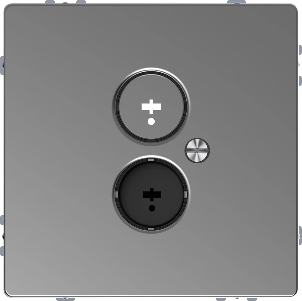 Merten Umetak Utičnica za zvučnik Plemeniti čelik MEG4345-6036 slika