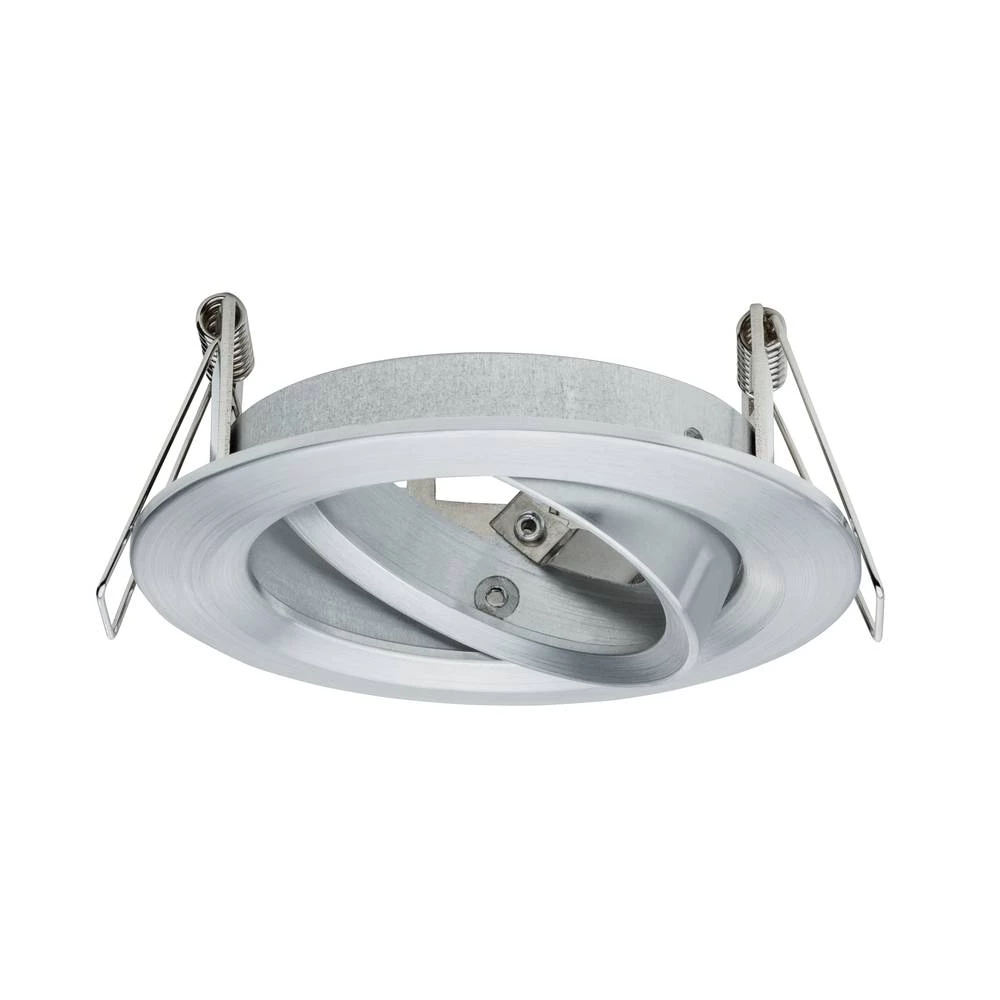 Ugradbeni prsten 3-dijelni komplet LED, Halogena žarulja Paulmann 93644 Nova Aluminij boja slika