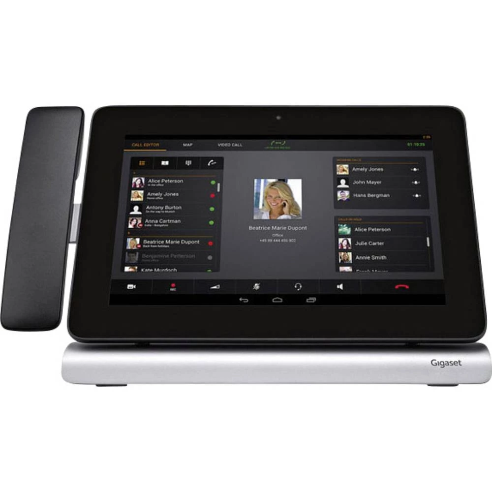 Telefon s kabelom, VoIP Gigaset Pro Maxwell 10S mit vorinstallierter Hörergabel (DECT-Telefonhörer) Bluetooth, Handsfree, Priklj slika