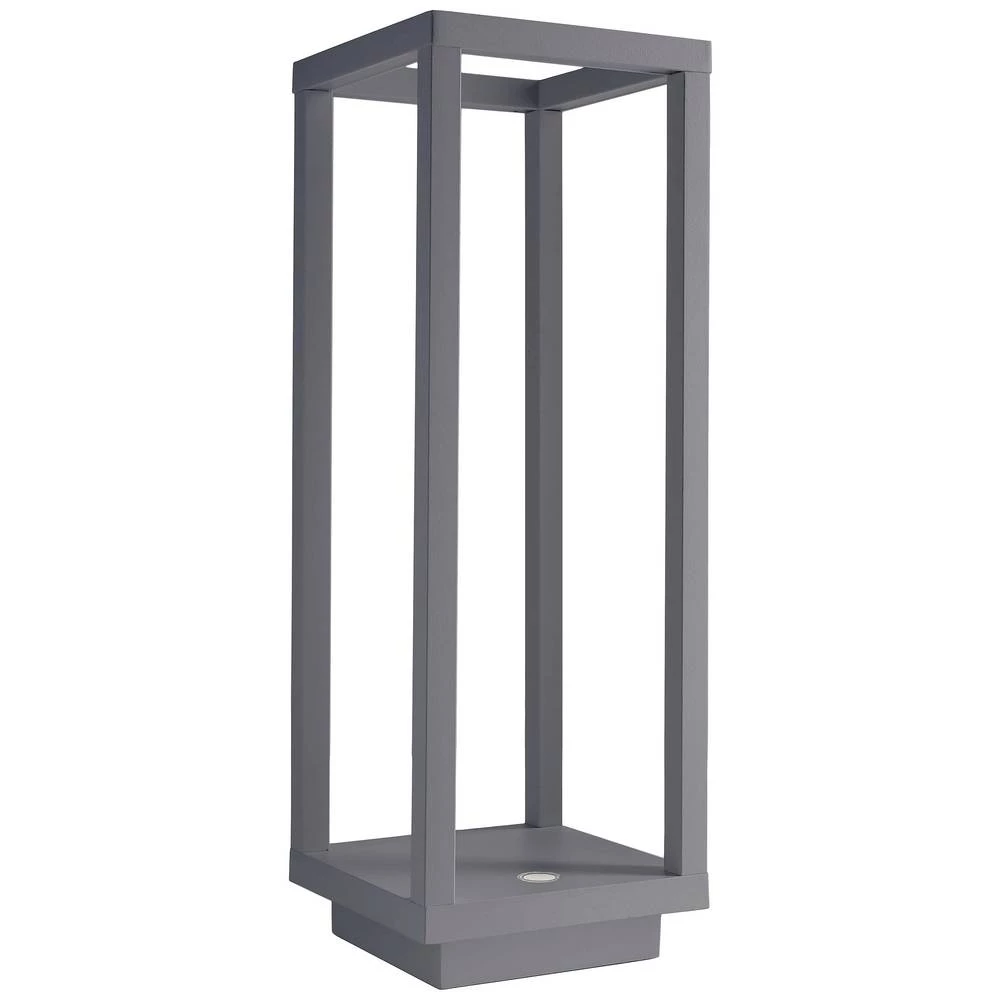 Deko Light 346043 Crucis stolna svjetiljka  2.2 W toplo bijela  siva slika