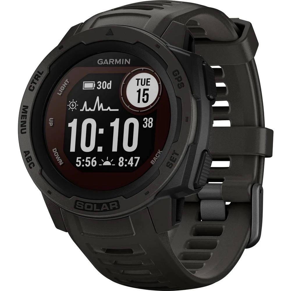 Garmin Instinct Solar pametan sat  45 mm  škriljavac-siva slika