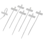 Označavanje vodiča Površina za natpisivanje: 20 x 13 mm Prirodna TRU COMPONENTS TE-6259188 1 ST