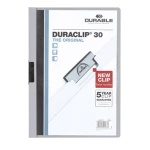 Durable Uredski materijal DURACLIP 30 - 2200 220010 DIN A4 Siva