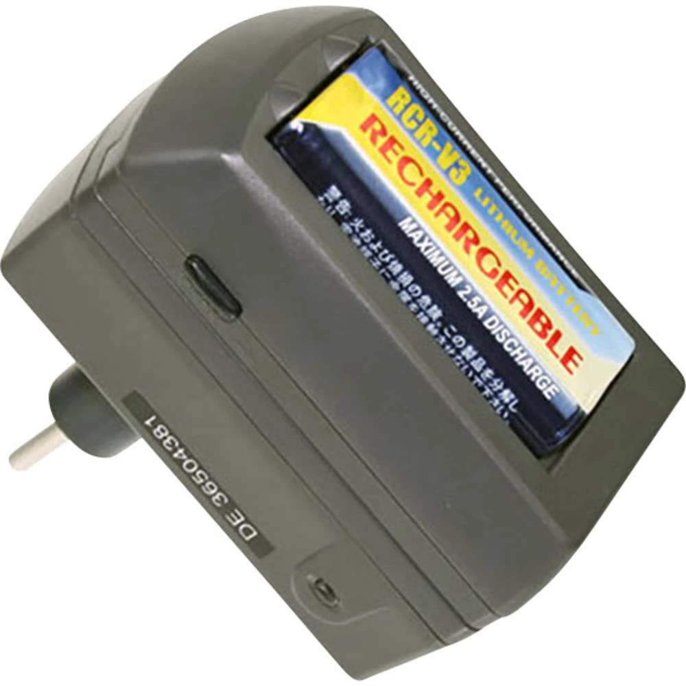 Connect 3000 RCR-V3 Lader Litijev-ionski RCR-V3 Punjač okruglih stanica Uklj. akumulator slika