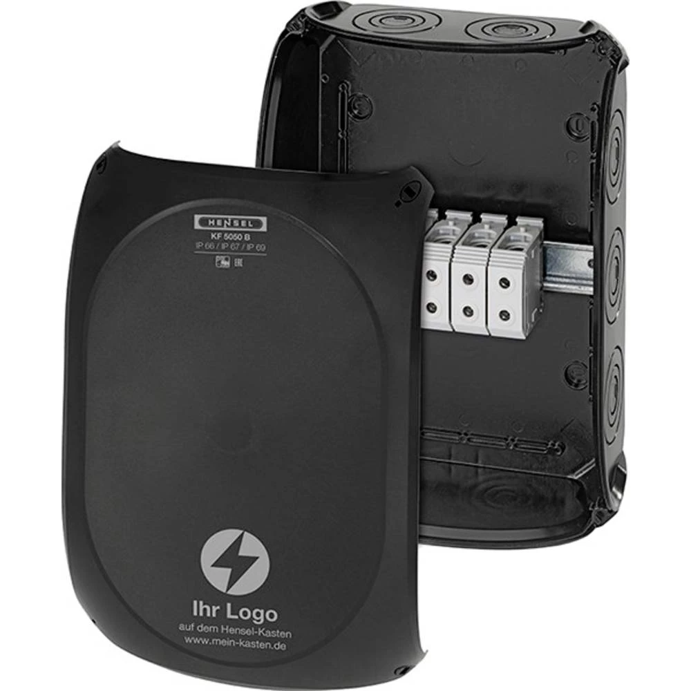 Hensel 62000402 razvodna kutija s vijčanim stezaljkama, otporna na vremenske uvjete, bez halogena (D x Š) 355 mm x 255 mm  1 St. slika