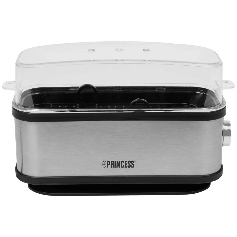 Princess 262045 kuhalo za jaja crna, srebrna (mat) slika