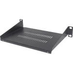 10 " Polica za uređaje mrežnog ormara Intellinet 714839 Prikladno za dubinu ormara: od 300 mm Crna (RAL 9005)