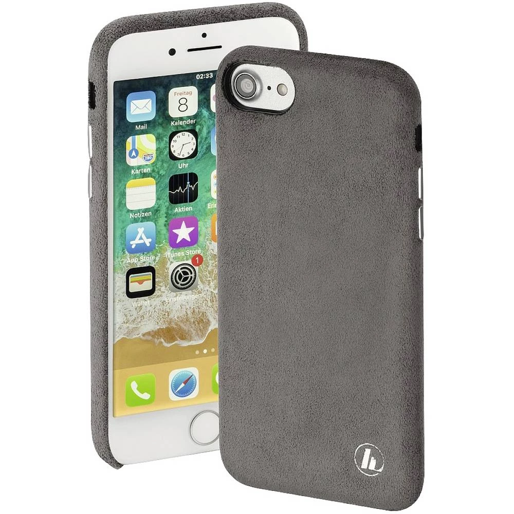 Hama Finest Touch etui iPhone 6, iPhone 6S, iPhone 7, iPhone 8 antracitna boja slika