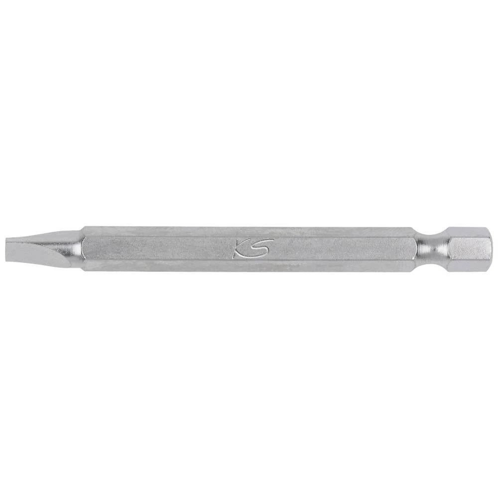 KS Tools 911.7534 pljosnati bit 4 mm S2 čelik poniklovani E 6.3 kom. slika