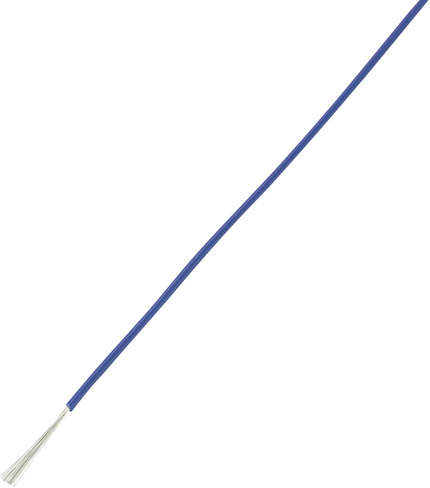 Pletenica LiY 1 x 0.22 mm&sup2; Plava boja TRU COMPONENTS 1566852 10 m slika