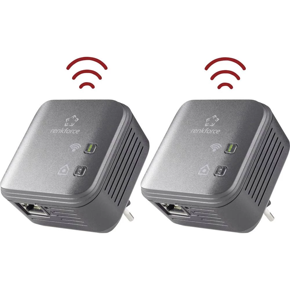 WLAN pristupno mjesto, početni komplet 500 MBit/s Renkforce PL500D AC Starter slika