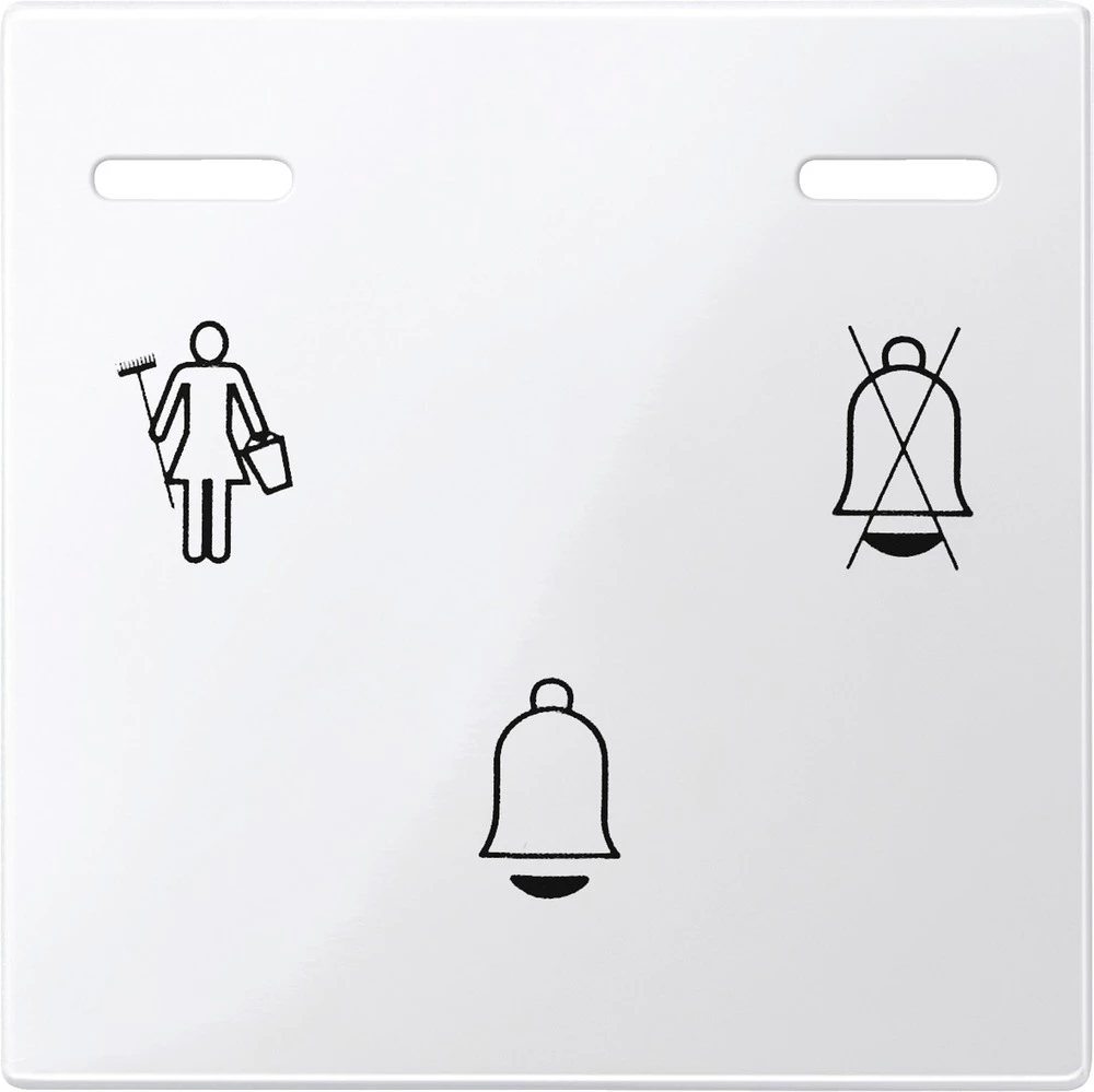 tipka za zvono Merten MEG5209-0319 Polarno bijela slika