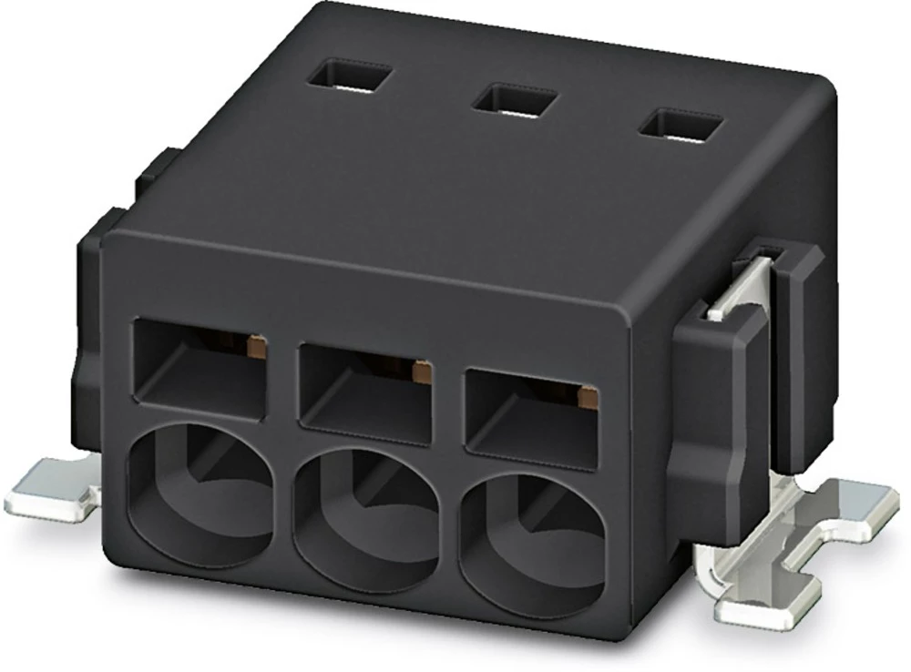 Opružna blok stezaljka 0.50 mm broj polova: 6 PTSM 0,5/ 6-2,5-H SMD R44 Phoenix Contact crne boje 770 kom. slika