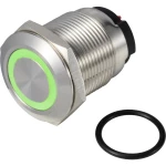 TRU COMPONENTS ONPOW6319F-10ZE/Q/G/12V/S tipkalo, #####Schnellverbindung 36 V DC/AC 2 A 1 x off/(on) IP65 zadržava polo