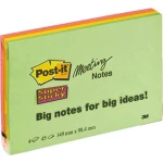 Post-it ljepljiva bilješka 7100043257 149 mm x 98 mm neonsko-zelena, neonsko-narančasta, ultraružičasta, ultražuta 180 l