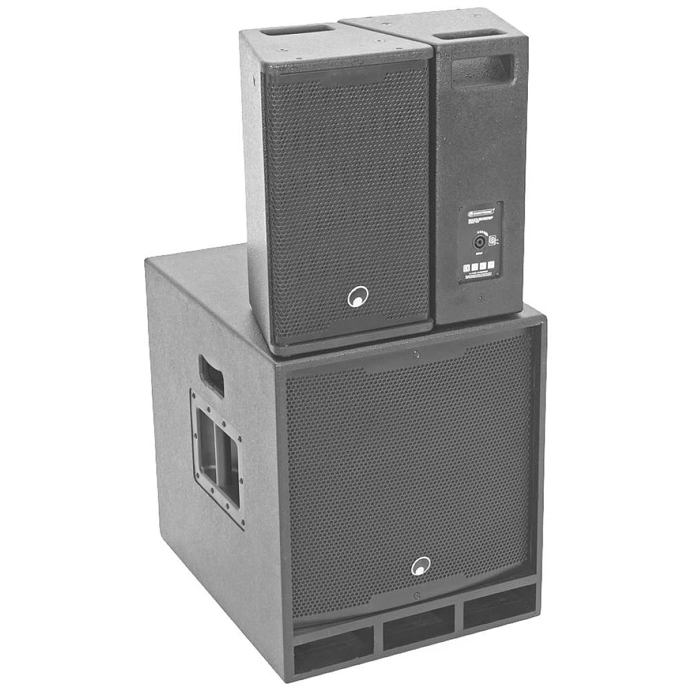 Omnitronic MAXX-1508DSP 2.1 set aktivnog pa zvučnika Bluetooth, uklj. subwoofer slika