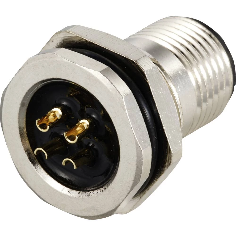 TRU COMPONENTS TC-12833064 ugrađeni utikač za senzor/aktivator M12 utikač, ugradni Broj polova: 4 1 St. slika