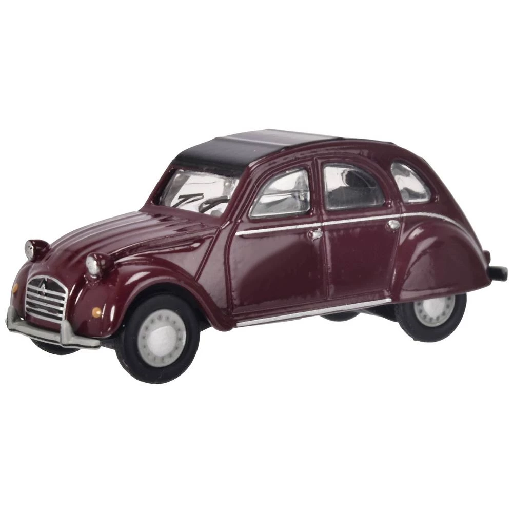 Schuco 452670000 h0 Citroën 2 CV crveni s crnim mekim krovom slika
