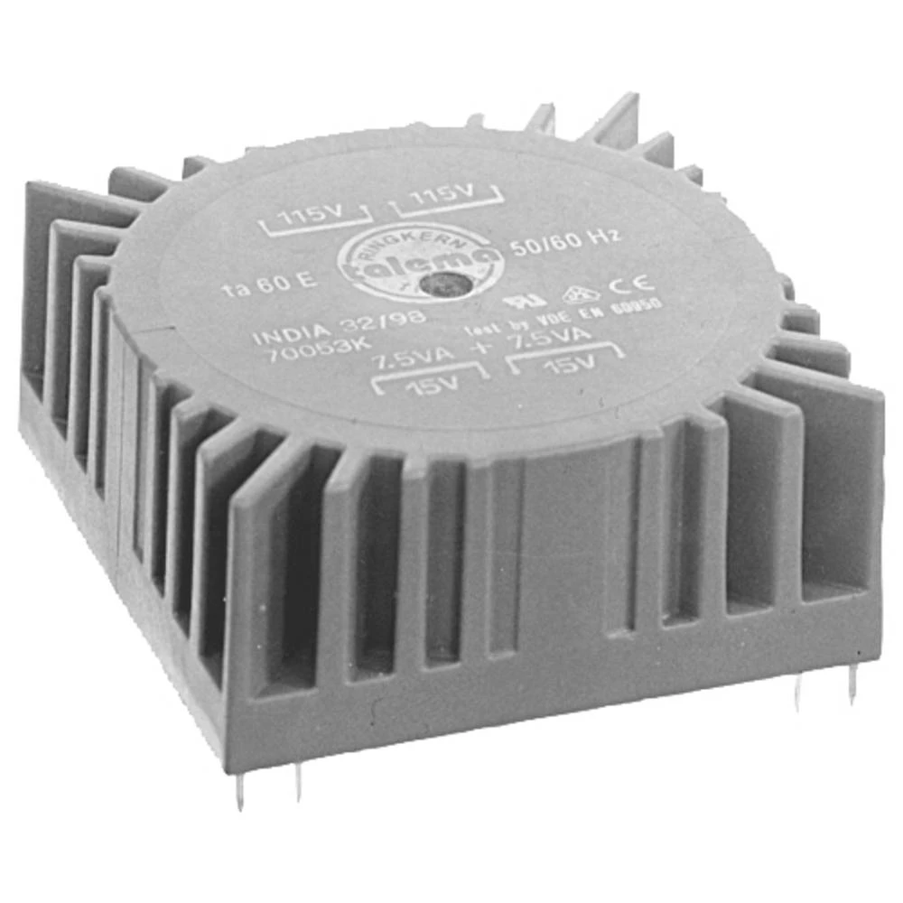 Talema 70055K transformator za tiskanu pločicu 2 x 115 V 2 x 22 V 15 VA 341 mA slika