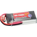 LiPo akumulatorski paket za modele 7.4 V 1300 mAh Broj ćelija: 2 25 C Red Power Softcase Otvoreni kraj kabela slika