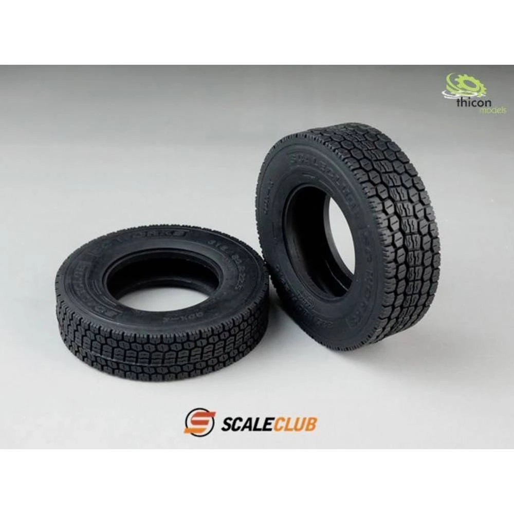 ScaleClub 1:14  guma   25 mm    1 Par slika