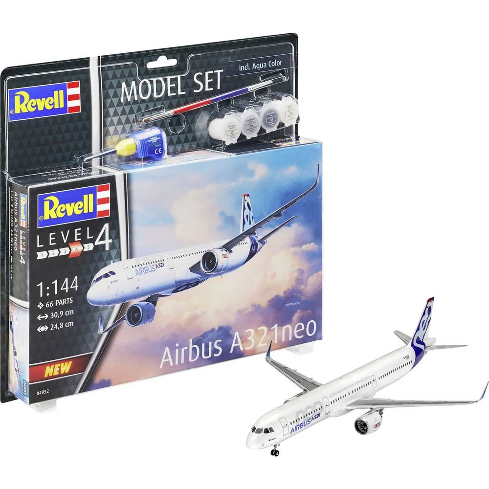 Revell 64952 Airbus A321 Neo model letjelice za sastavljanje 1:144 slika