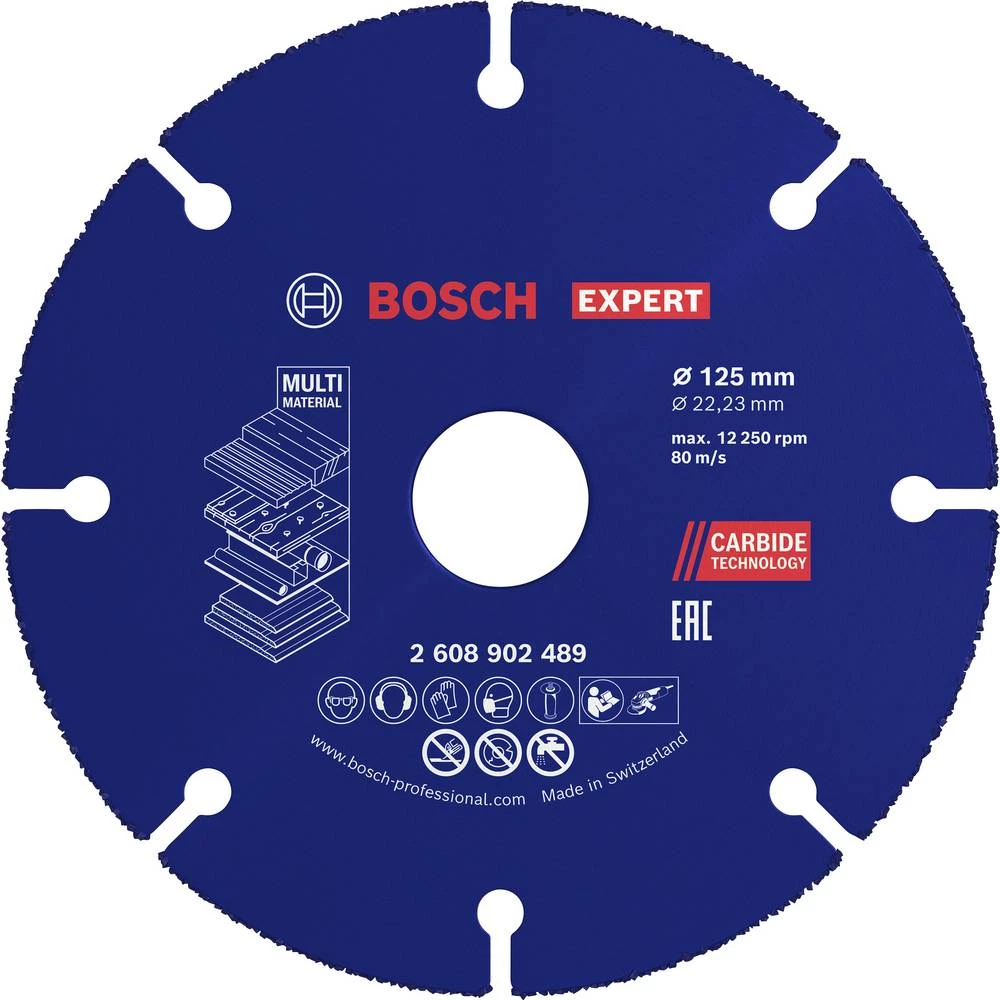 Bosch Accessories 2608902489 2608902489 rezna ploča 1 kom. slika