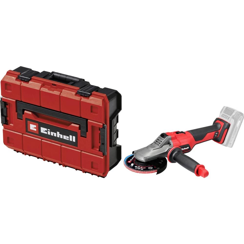 Einhell 4431175+4540011 akumulatorska kutna brusilica 125 mm bez baterije, bez punjača, uklj. E-Case 700 W 18 V 2.5 mAh slika