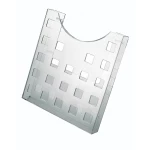 Helit the grid H6102502 nosač brošure stakleno prozirna din a4 Broj pretinaca 1 1 St. (Š x V x D) 239 x 262 x 47 mm