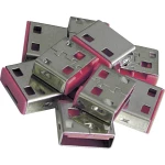 LINDY zaključavanje USB priključka USB-Lock 10-dijelni komplet ružičasta  bez ključa 40460