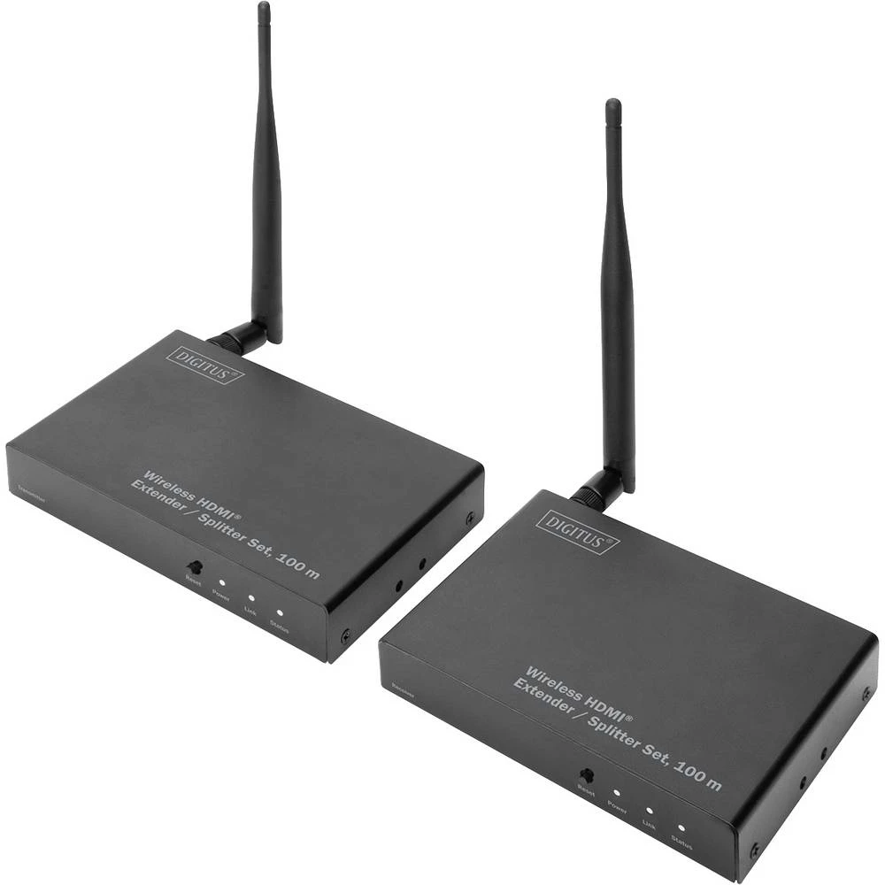 Digitus DS-55314 HDMI uređaj za bežični prijenos (komplet) 100 m 5 GHz 1024 x 720 piksel, 1080 x 720 piksel, 1200 x 720 slika