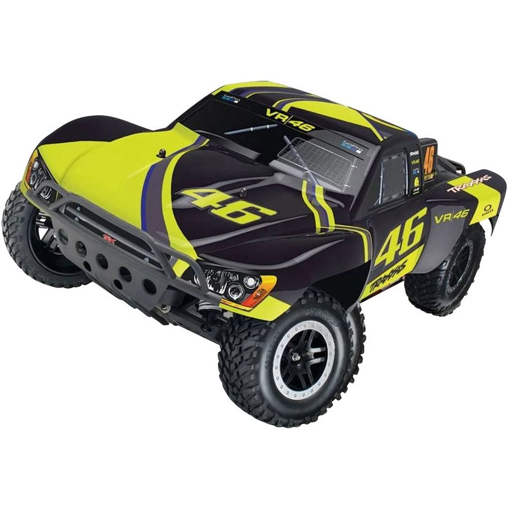 Traxxas Slash S četkama 1:10 RC model automobila Električni Short Course 2WD RtR 2,4 GHz Uklj. baterija i punjač slika