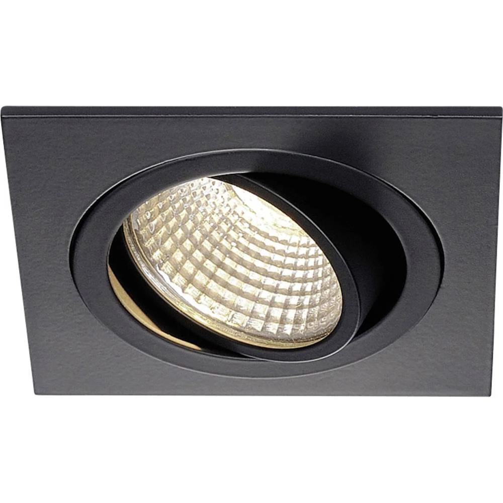 LED ugradna svjetiljka 6 W Toplo-bijela SLV New Tria 113910 Crna (mat) slika